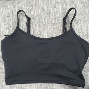 PINK Victoria's Secret Black Crop Top